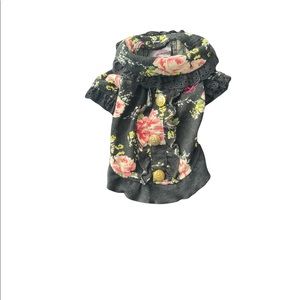 Wooflink Floral Sweater Top